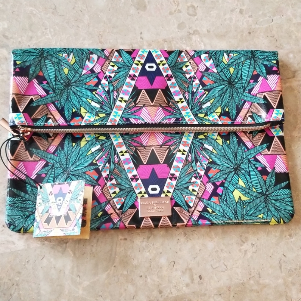 SEPHORA COLLECTION KALEIDESCAPE FOLD OVER CLUTCH